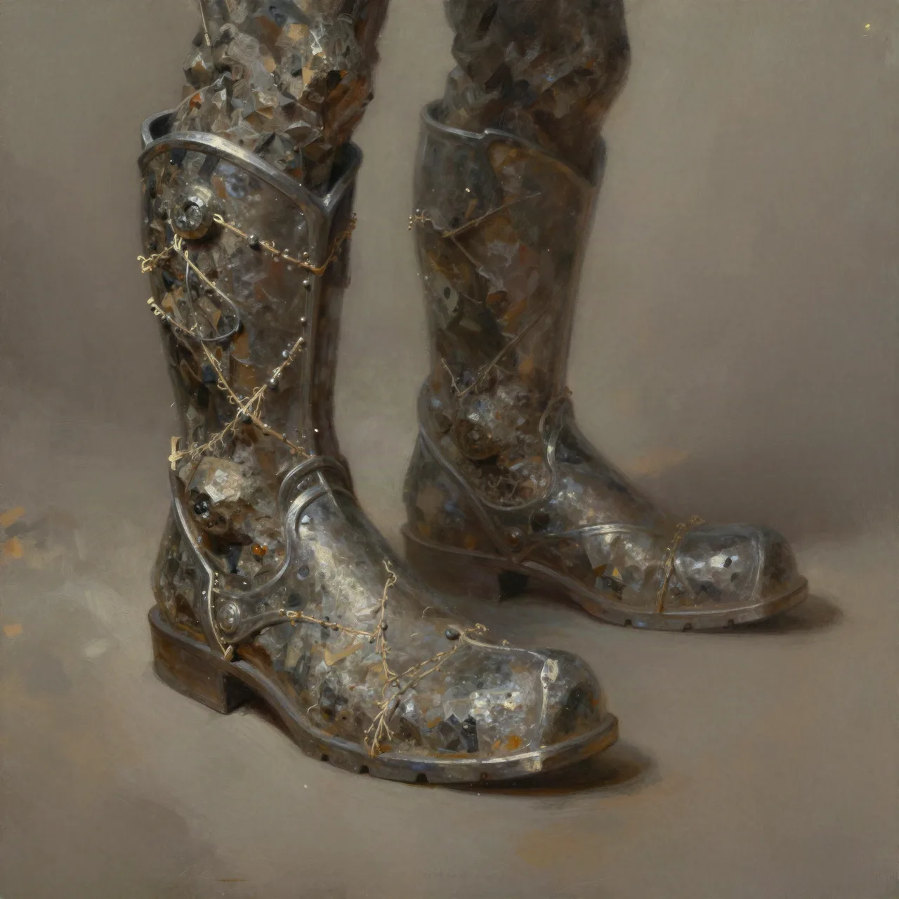 Stiefel des Berges
