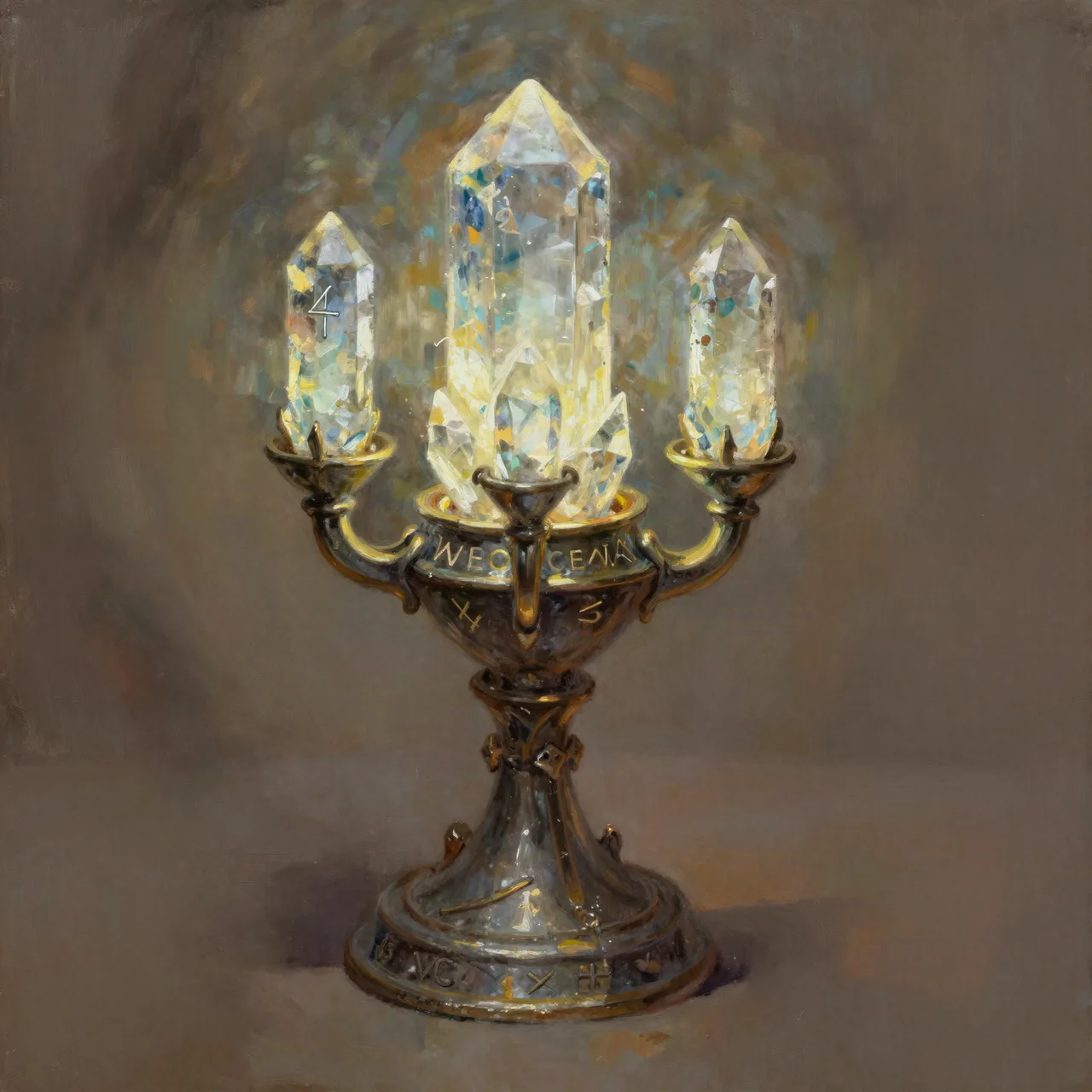Kristall-Lampen