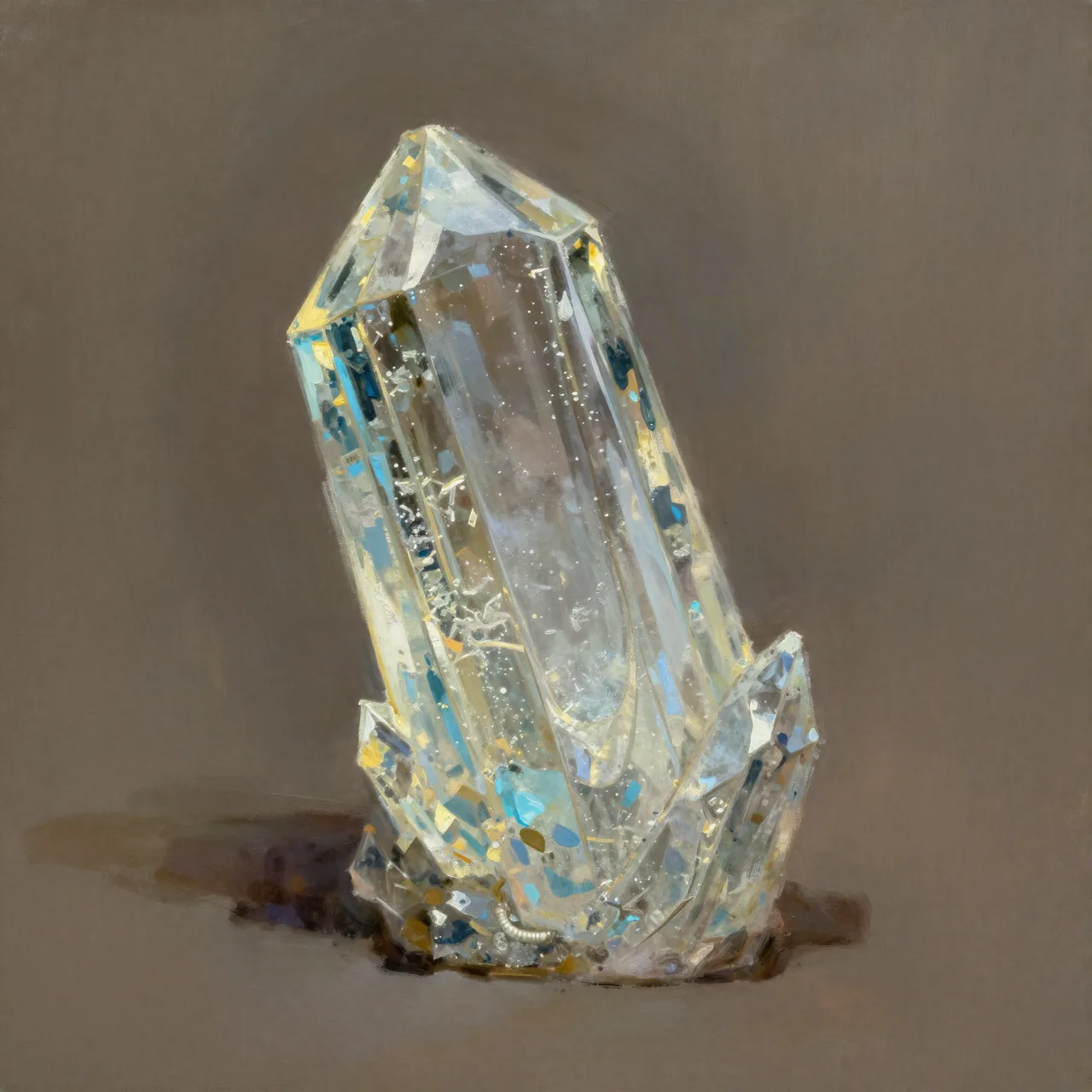 Kristallverstärktes Glas