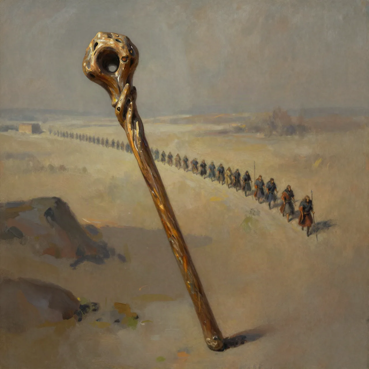 Der Wanderungsstab
