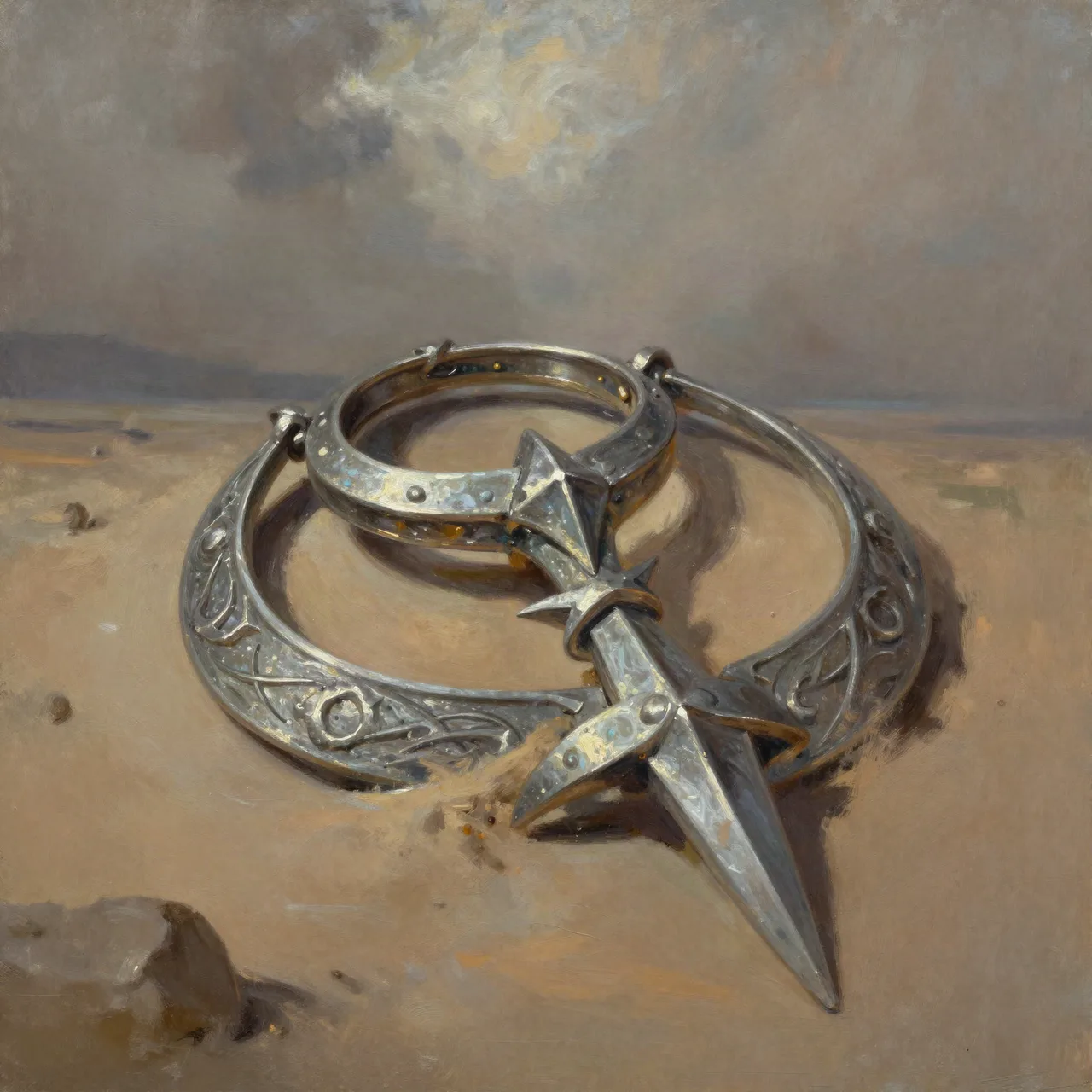Windgeätzter Schmuck