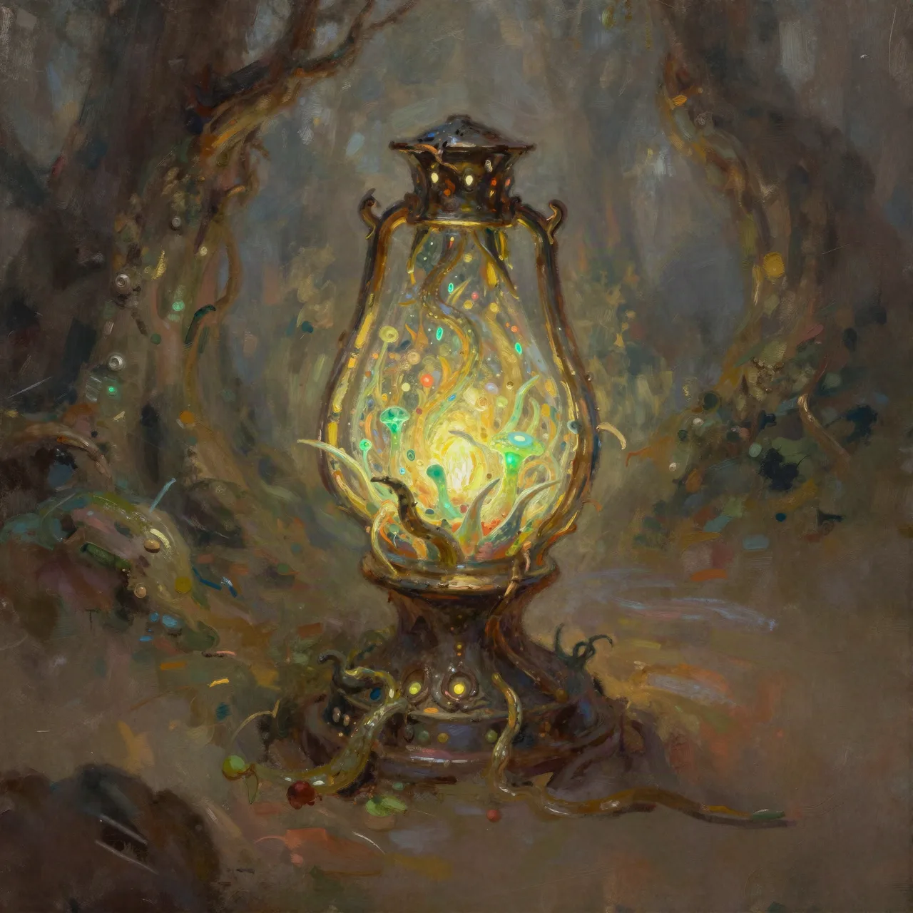 Biolumineszente Laternen