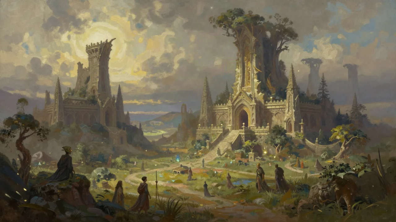 THE SYLVAN ELVES Banner