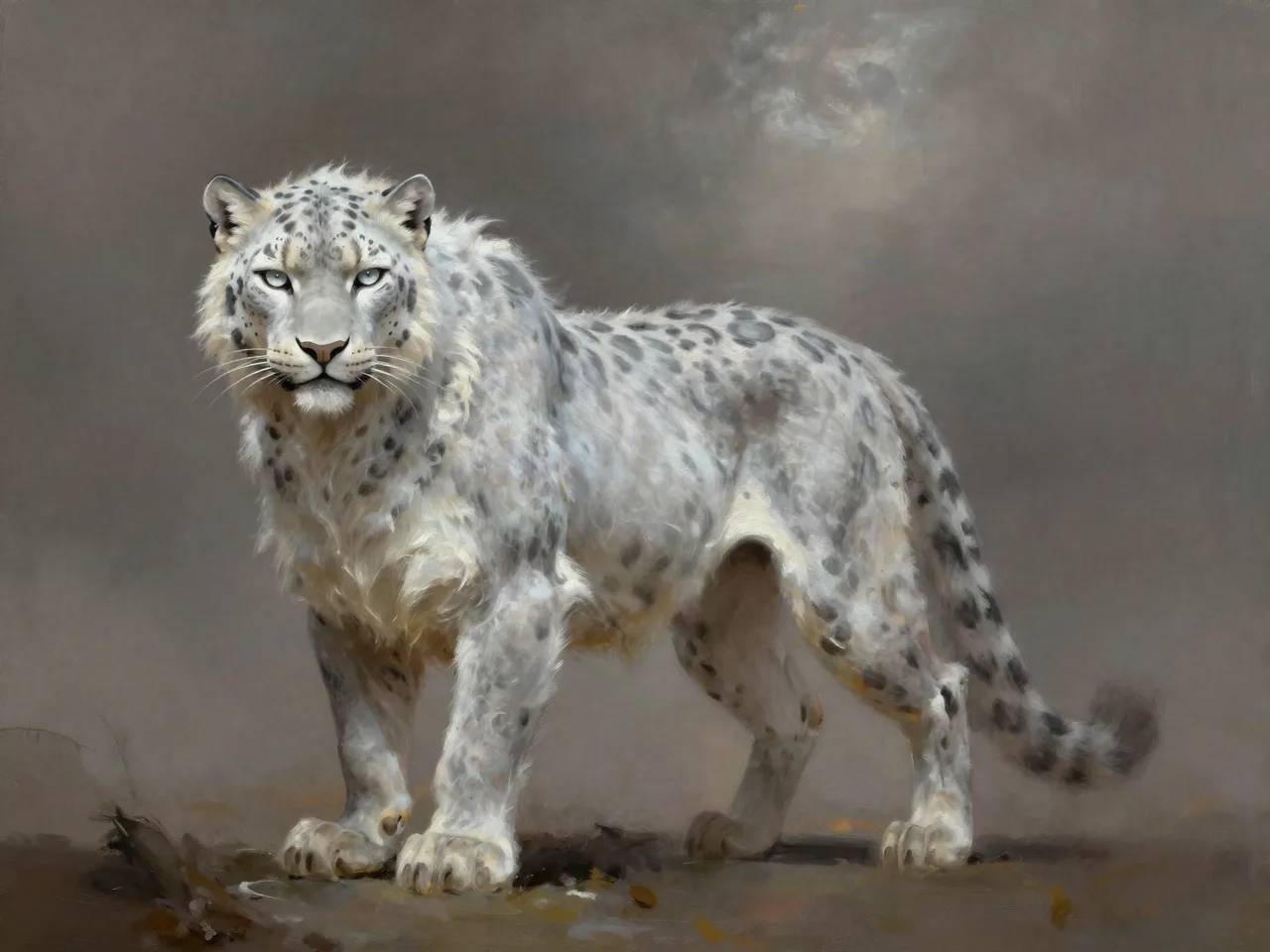 Schneeleopard
