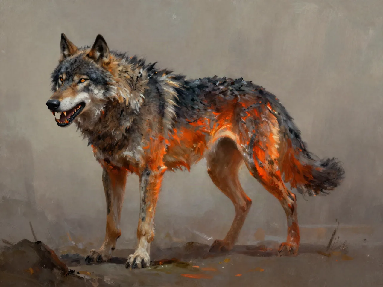 Aschzahn-Wolf