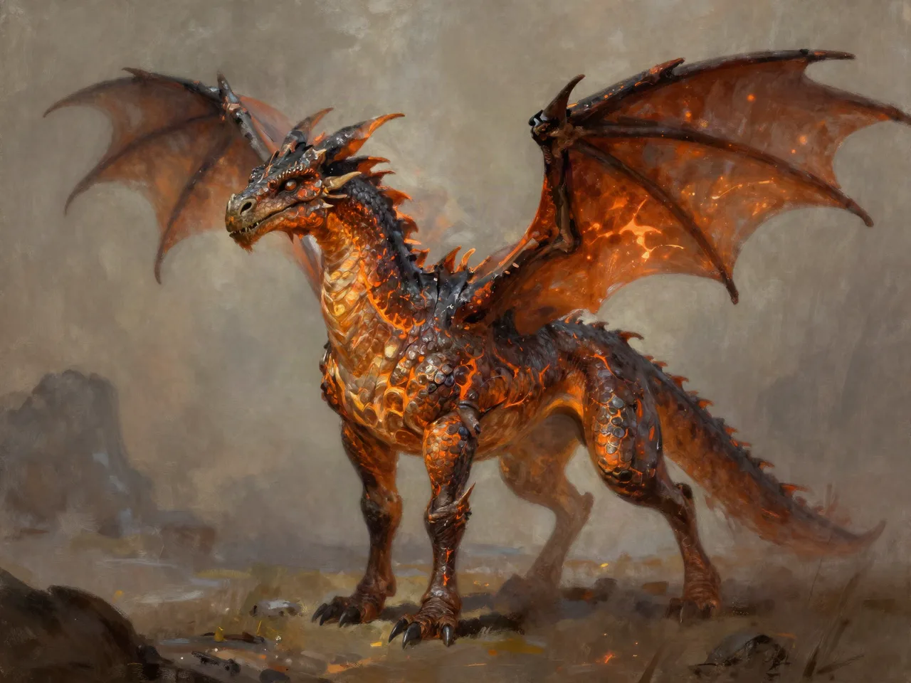 Feuerspeiende Drachen