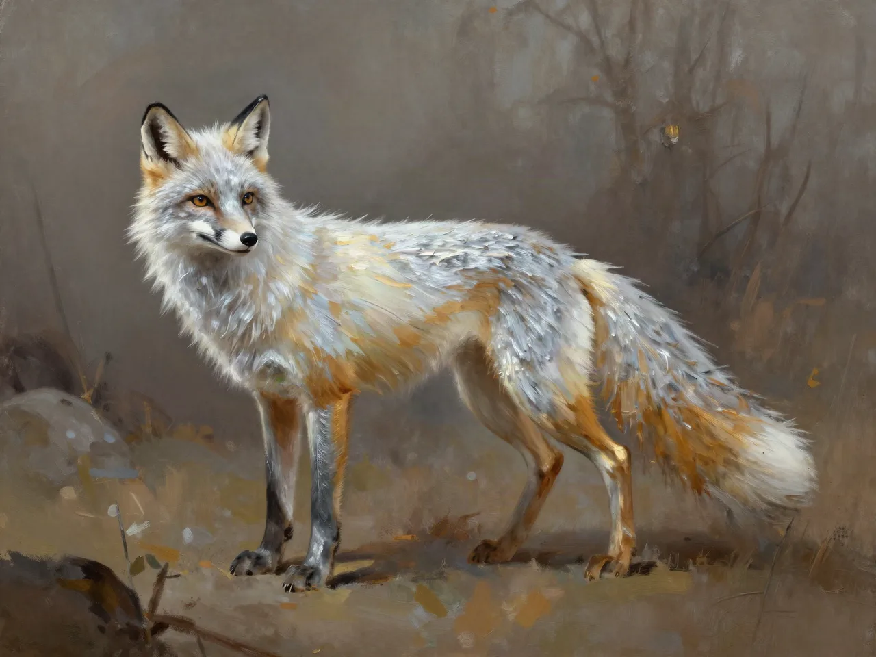 Silberfuchs der Frostleaf-Marschen