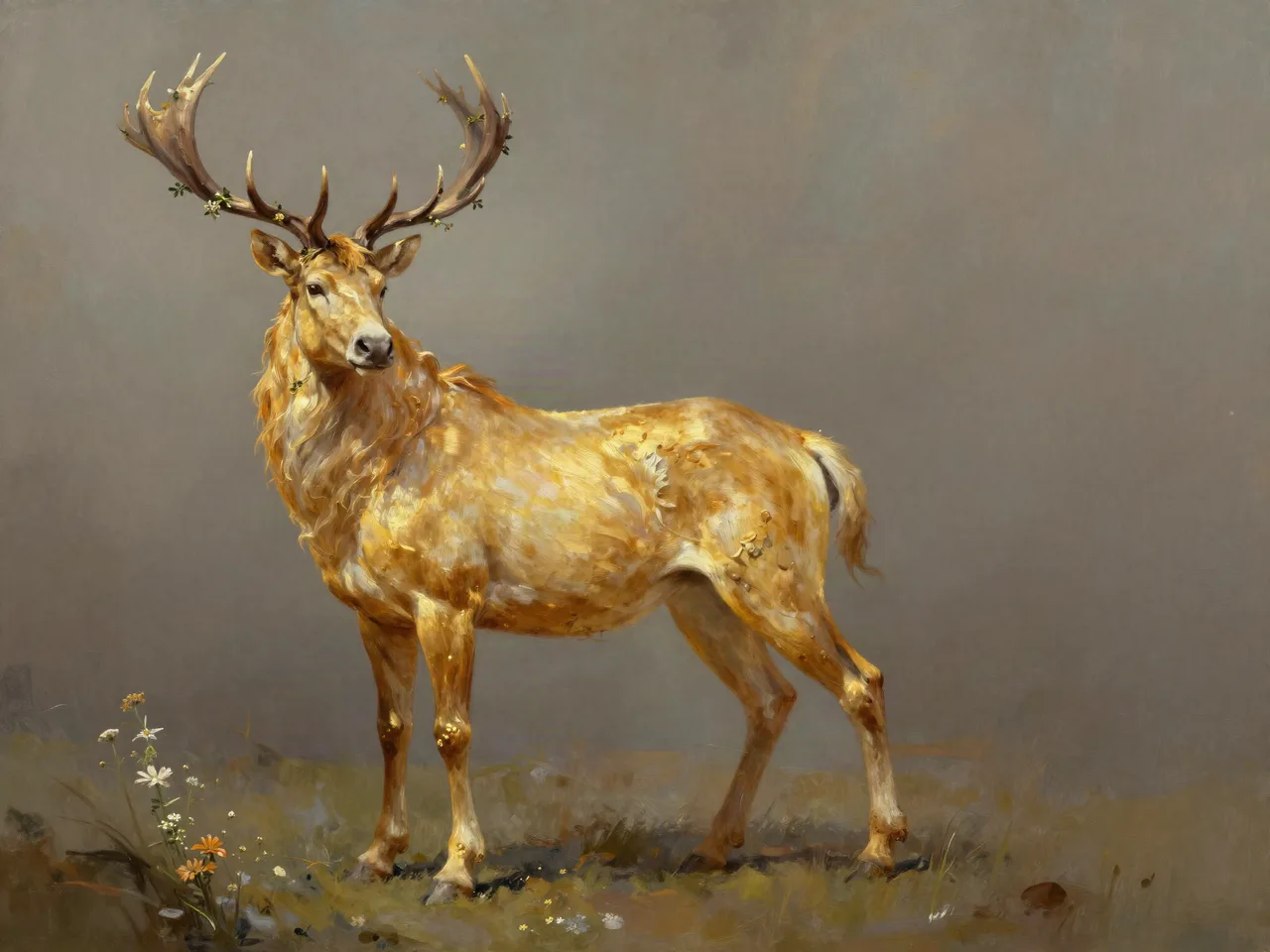 Goldener Hirsch von Willowbrook