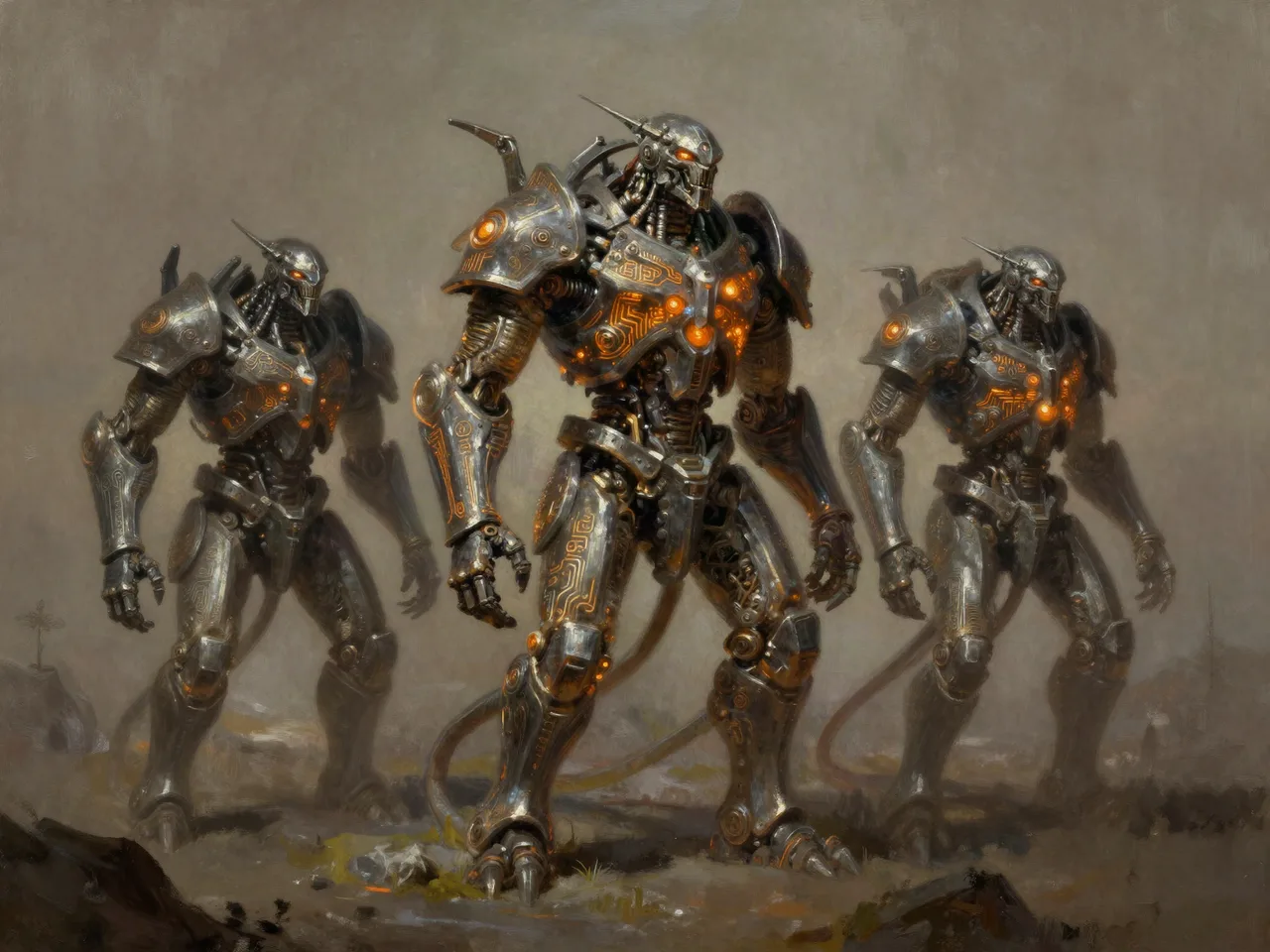 Angetriebene Golems