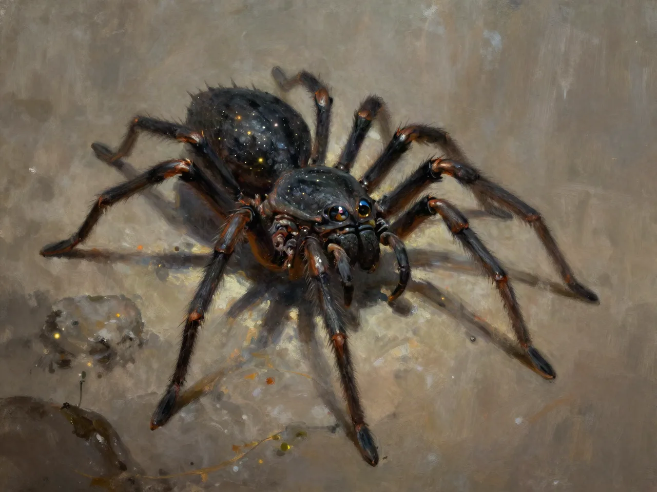 Schleierzahn-Spinne