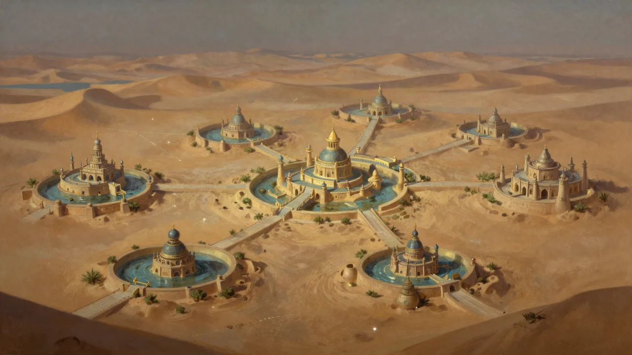 Die Madrassa-Khanate Panorama