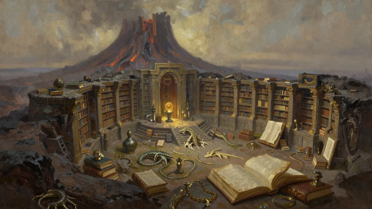 Die Schlangenarchive von Jormungandr Panorama