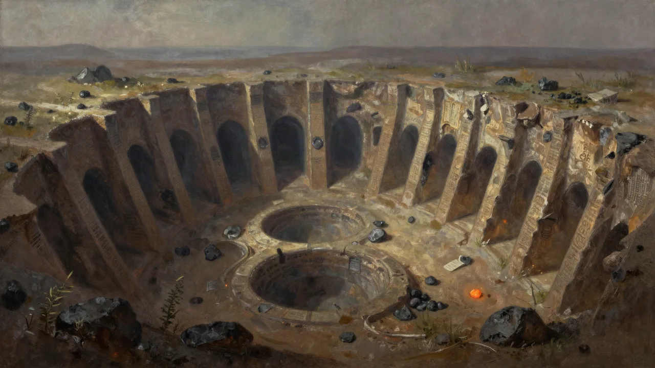 Tiefe Minen von Thornwall Panorama