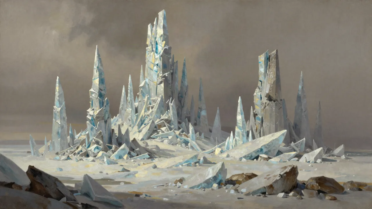 Die Zersplitterten Spitzen Panorama