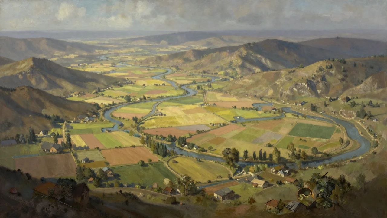 Die Zentralen Ebenen Panorama