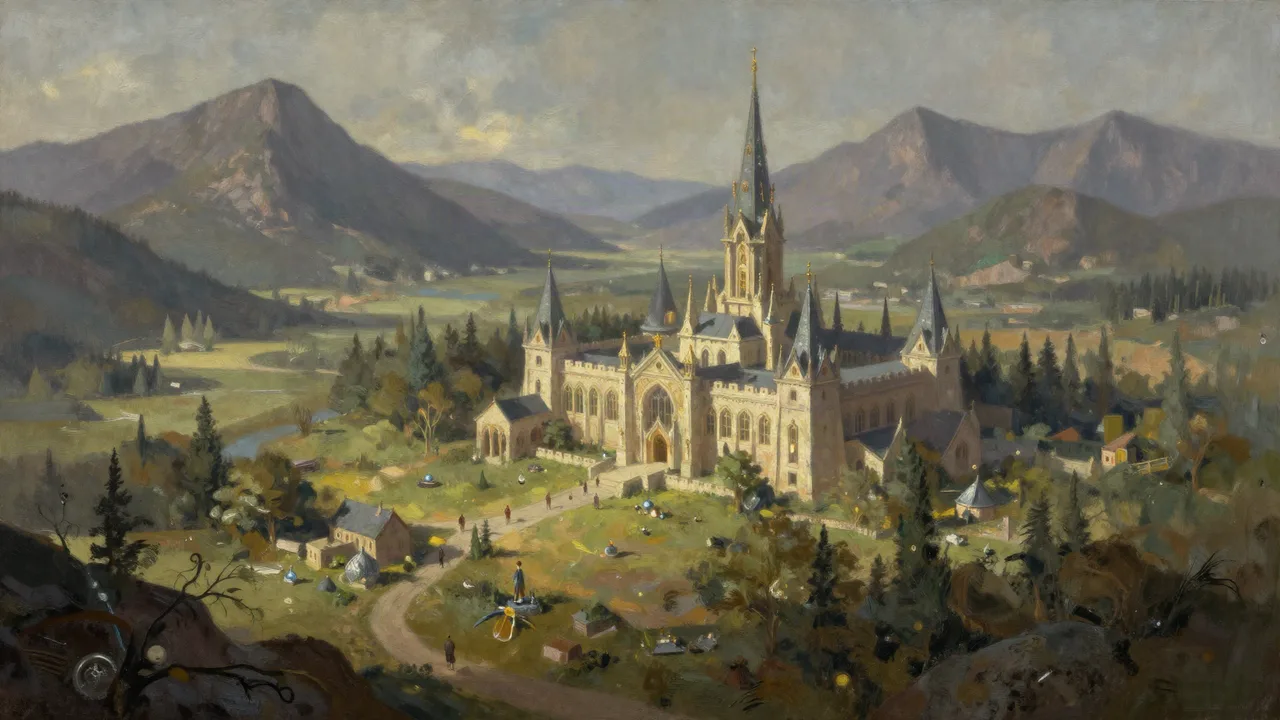 Akademie Kristalltal Panorama