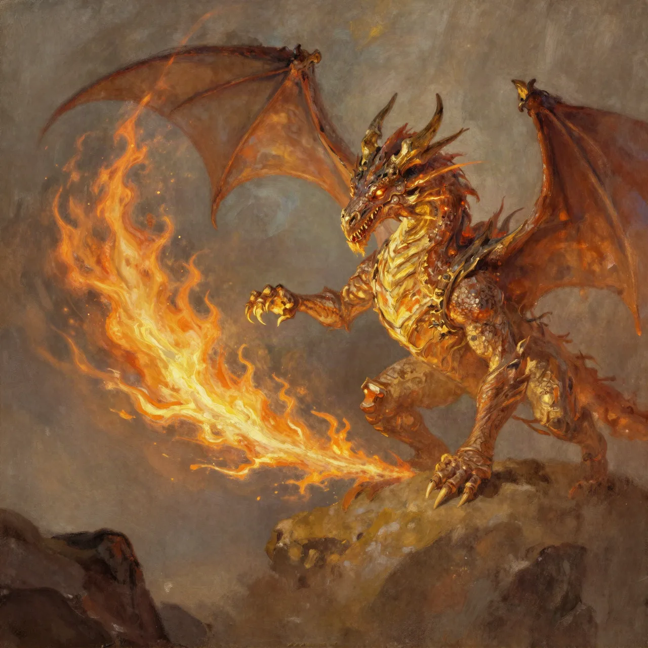 Drachenfeuer-Zauberei