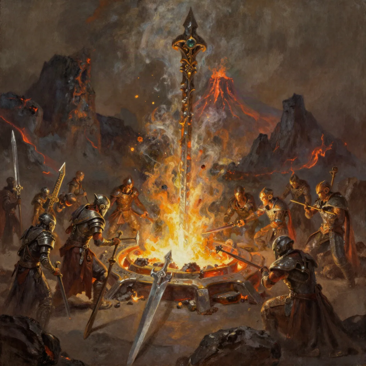 Vulkanische Schmiedekunst