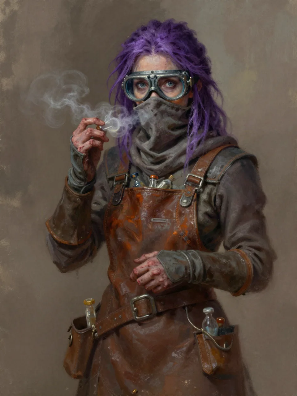 VIOLET FUME Porträt