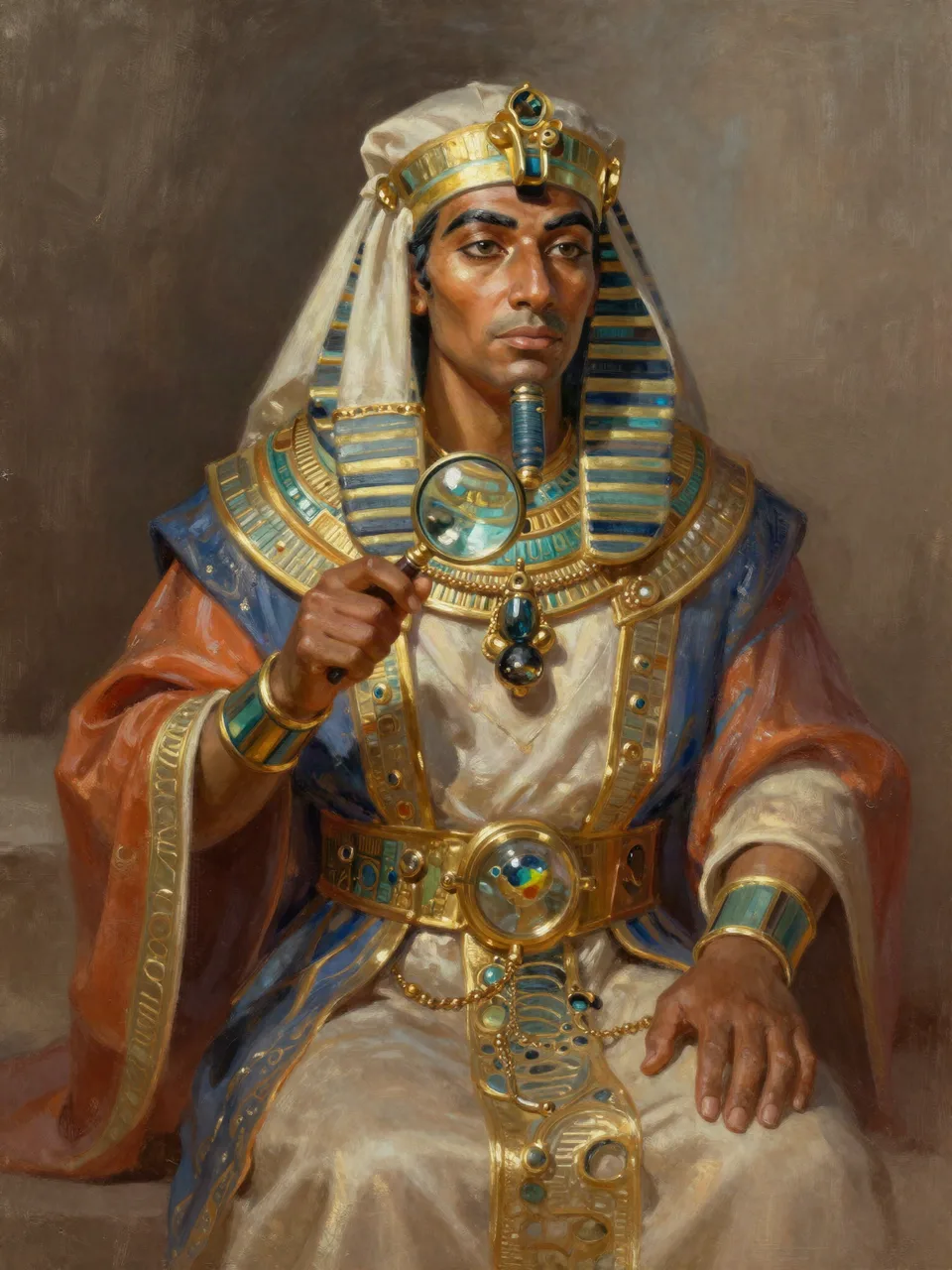 AMENHOTEP GLASWEBER Porträt