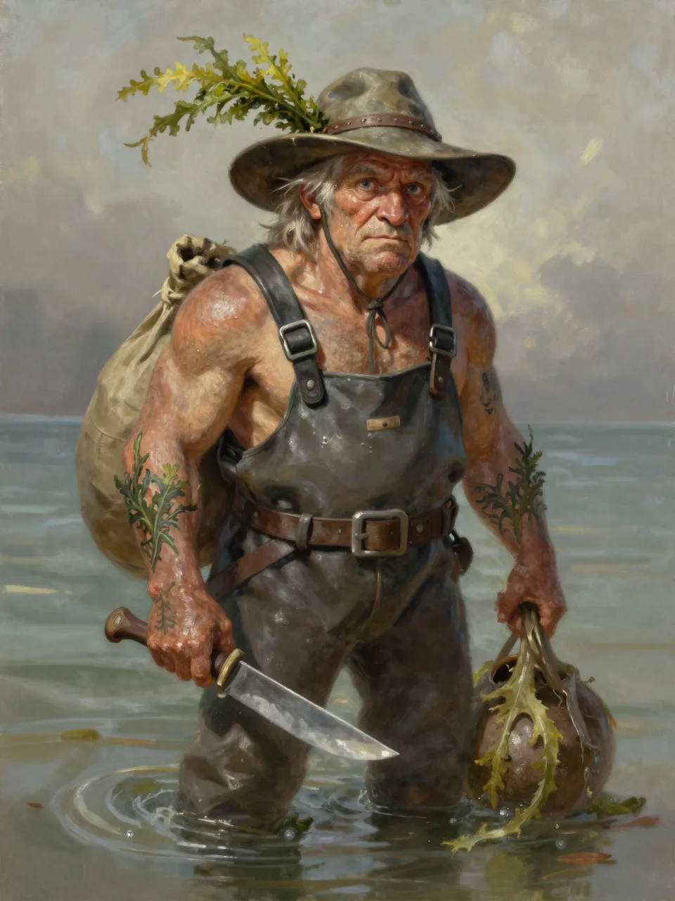 BARNABUS "SEEPOCKE" GRÜNHAND Porträt