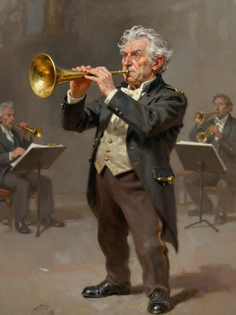 BRASSWHISTLE DIRIGENT Porträt