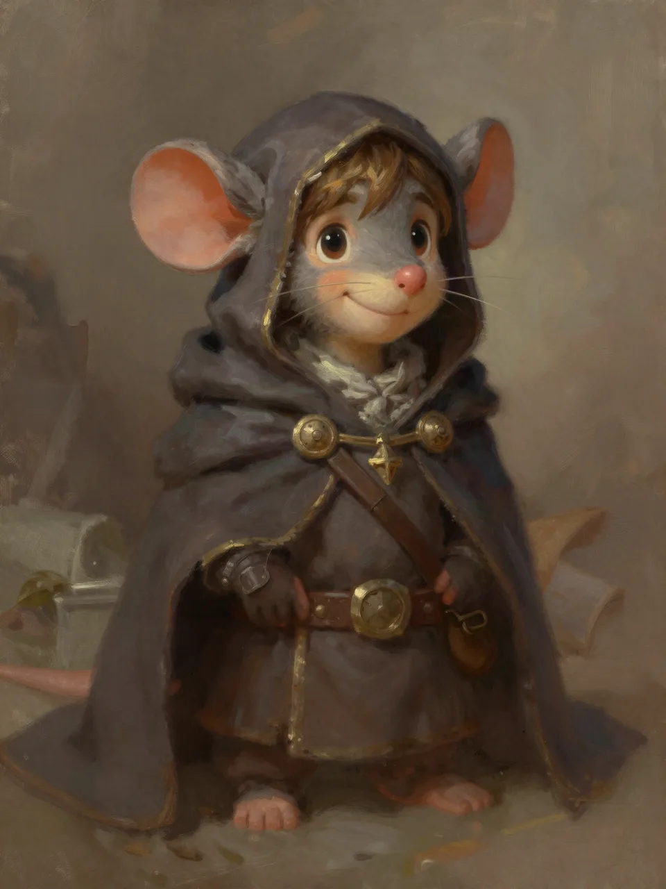 KINDERDIEBIN LITTLE MOUSE Porträt