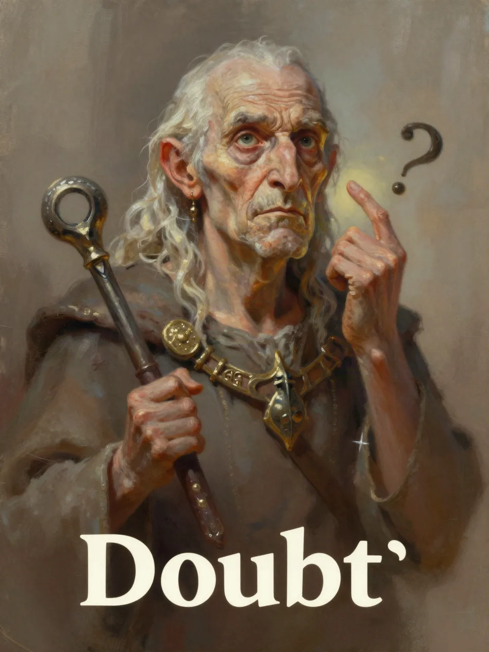 Doubt der Fragende Porträt