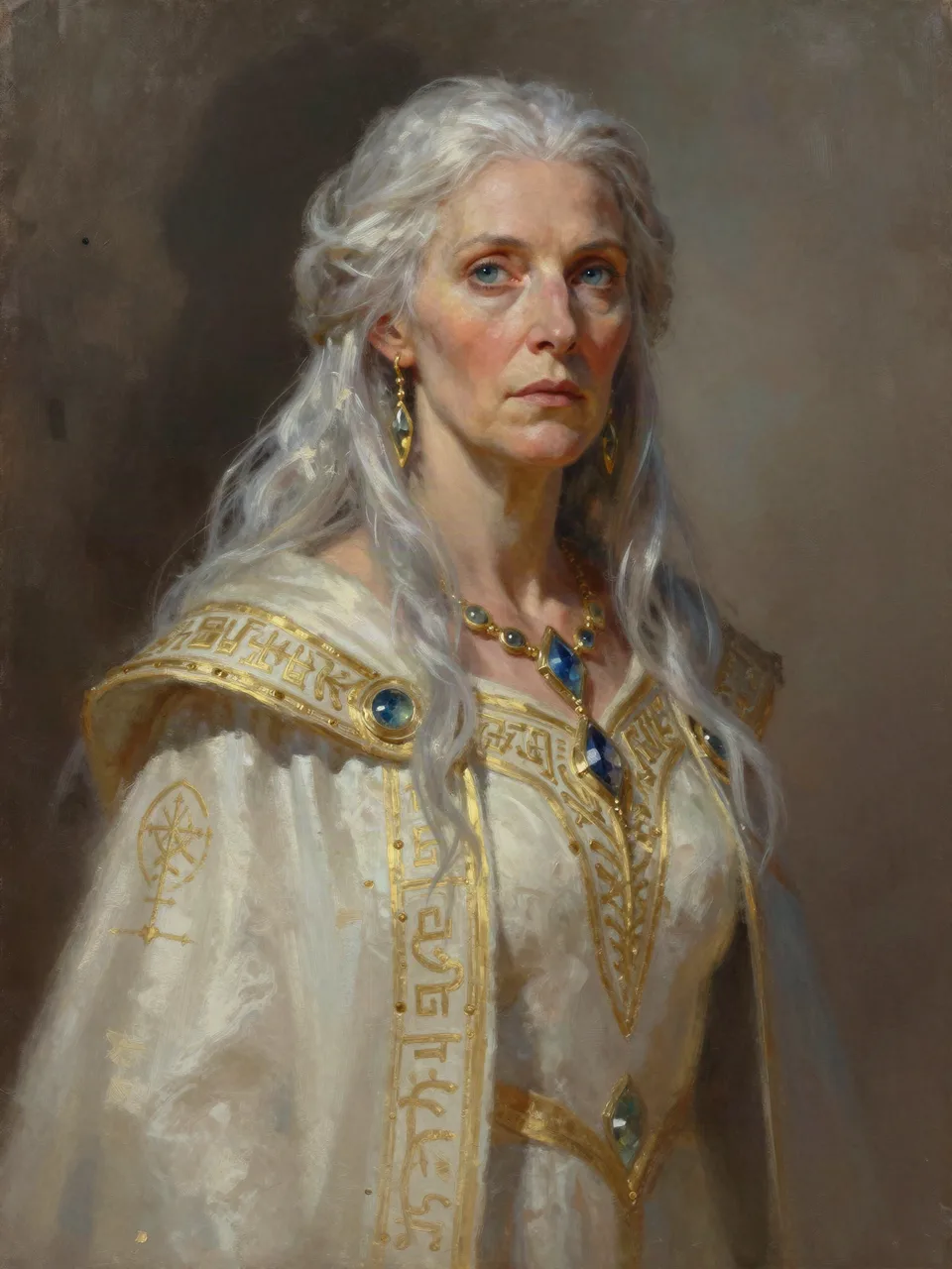 Älteste Seraphina Dawnveil Porträt