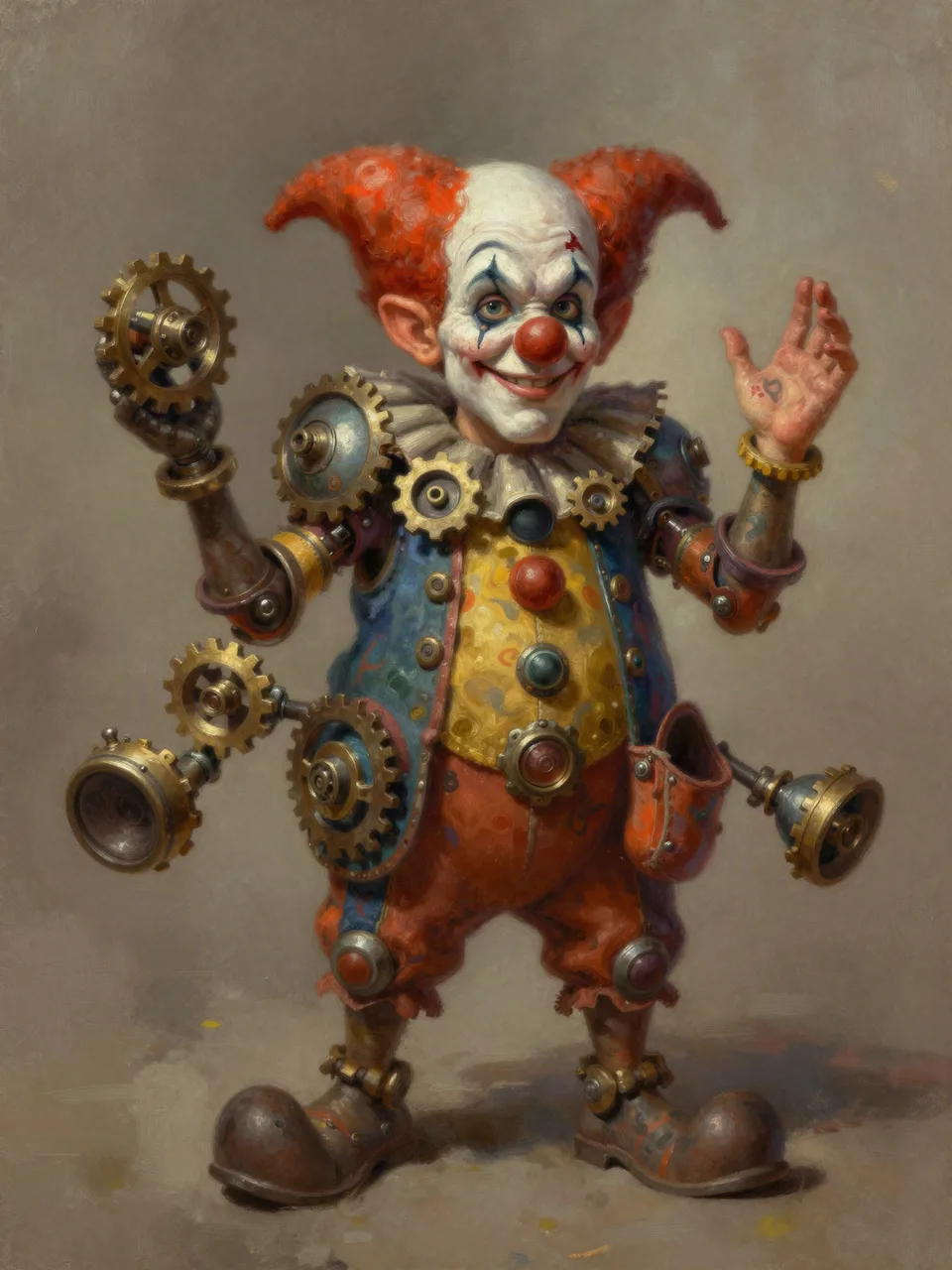 FIDGETVALVE CLOWN Porträt