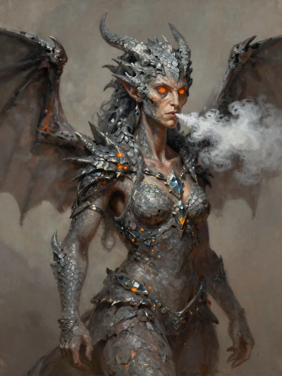 FROSTINA THE ASH MERCHANT Portrait