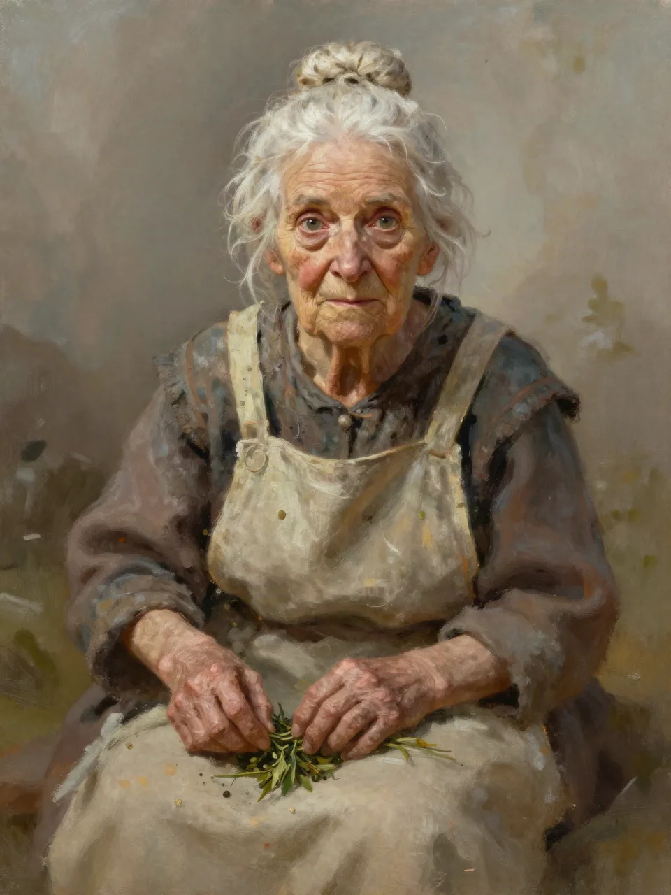 GRANNY ELSPETH PONDWATER Porträt