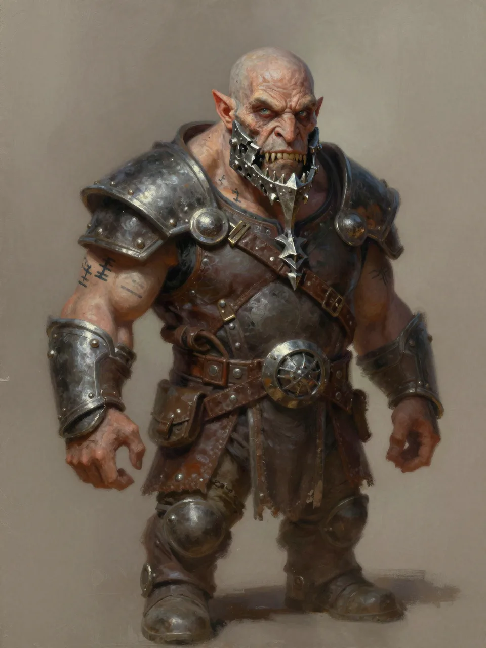 Grimjaw der Sammler Porträt
