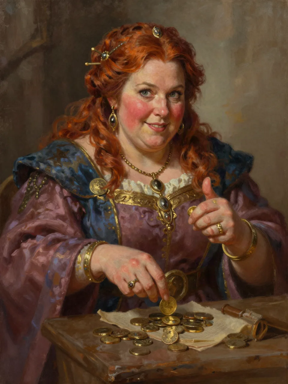 GWENNA "GOLDHAND" MERRICK Porträt