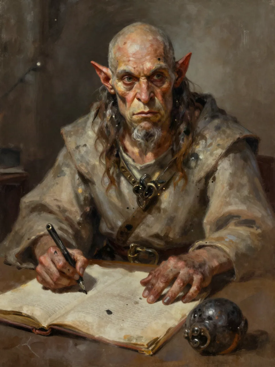 KROGAR DER SCHREIBER Porträt
