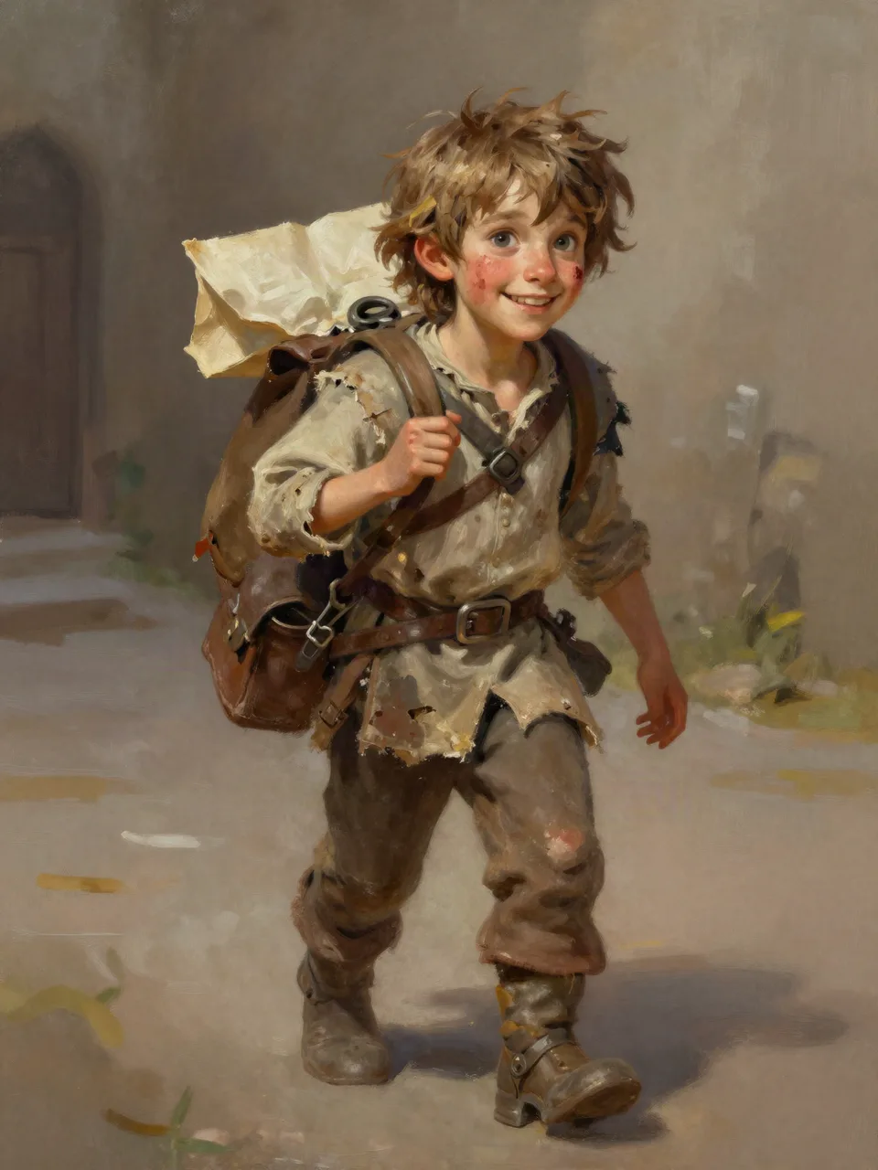 LITTLE PETER CROW Porträt