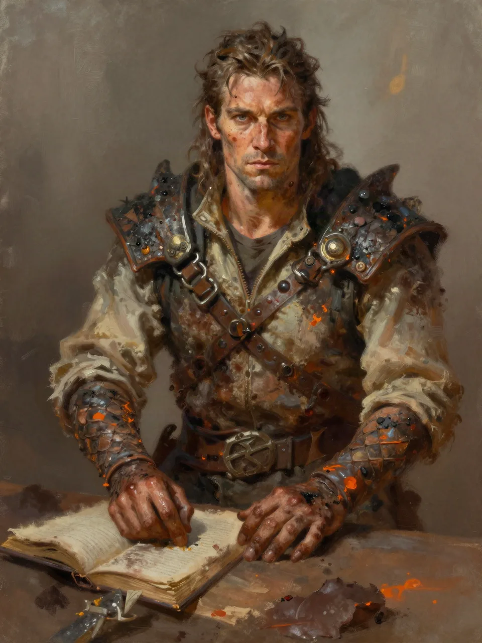 MALCOLM FLAMEHEART Porträt