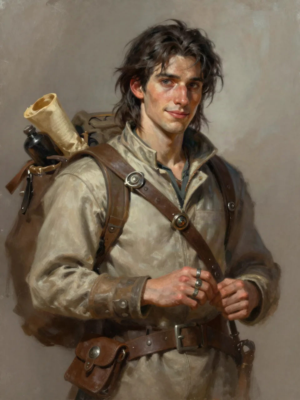 MASTER SILAS QUICKSILVER Portrait