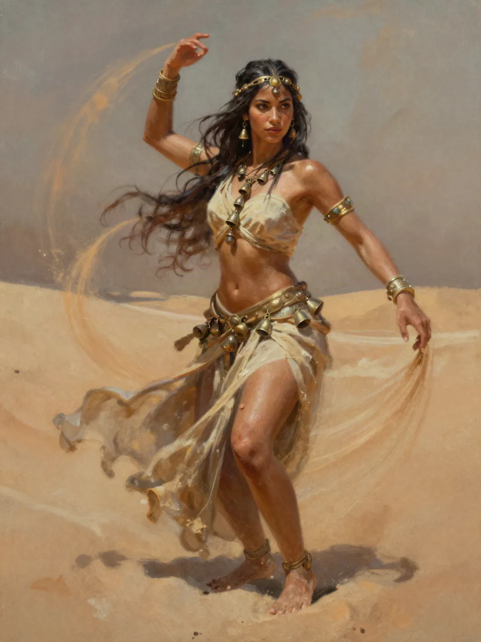 NEFERTARI SANDTÄNZERIN Porträt
