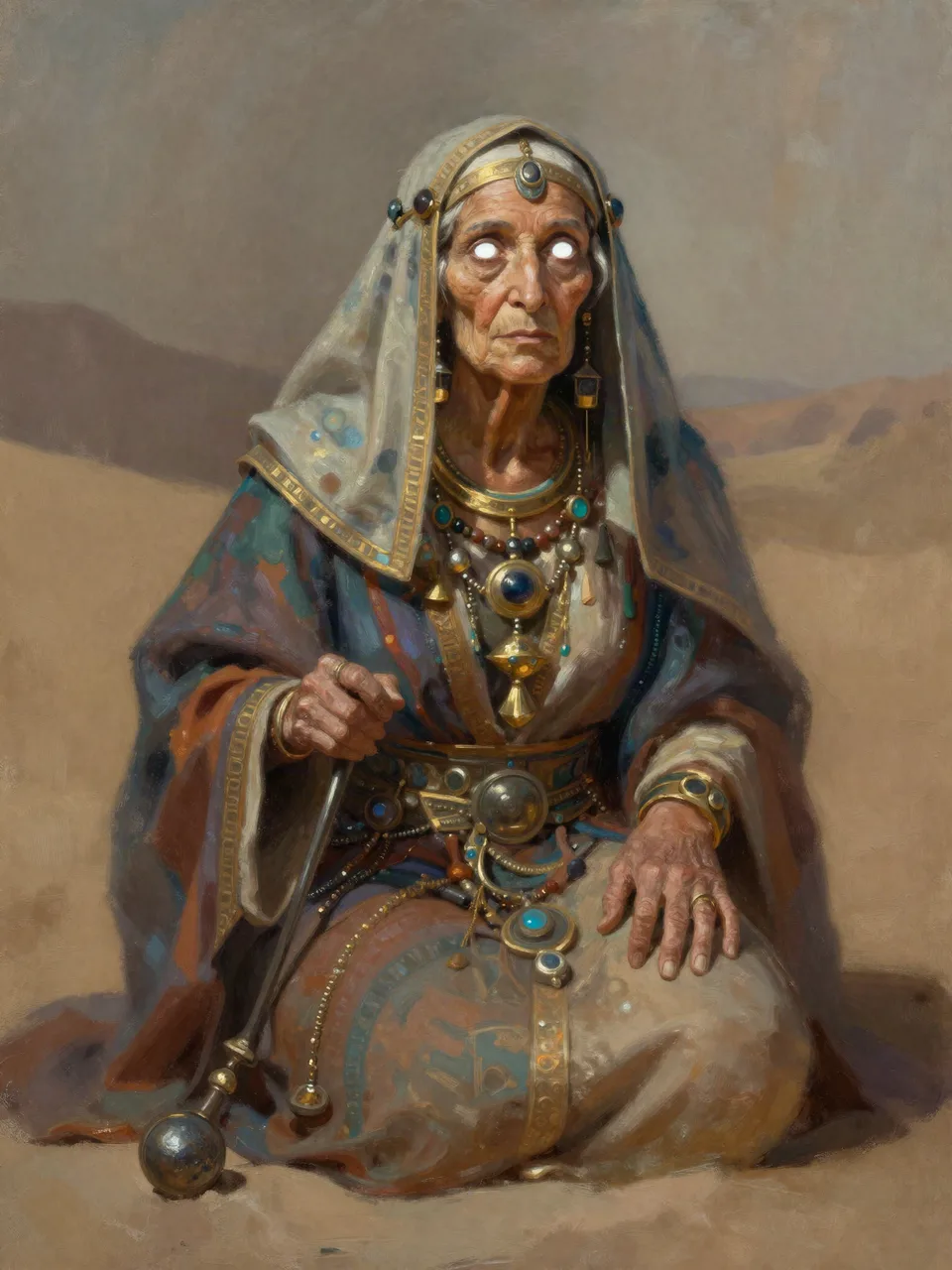 NEFERTKAW SANDSEHERIN Porträt
