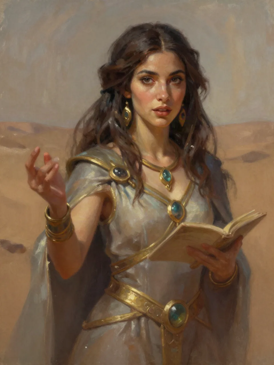 NEPHTHYS SCHLEIERWEBERIN Porträt
