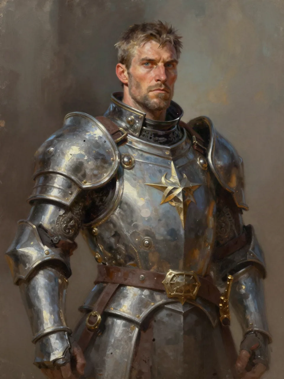 GARDEHAUPTMANN SCHILD-SHAWN Porträt