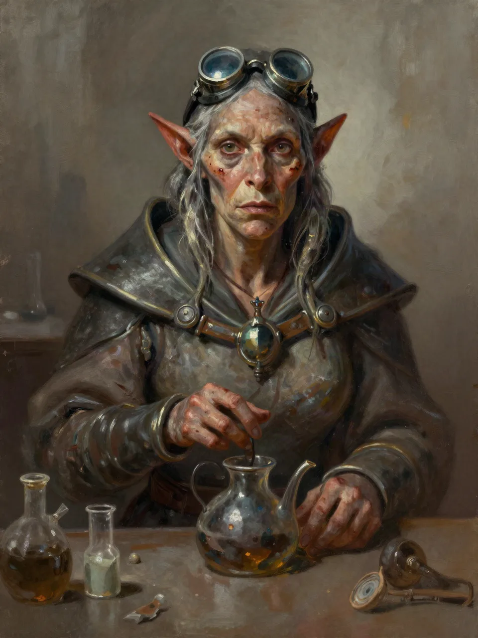 SHAGRA DIE ALCHEMISTIN Porträt