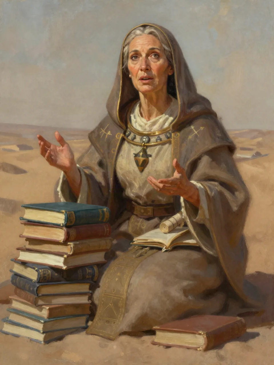 SITRE SAND-LEHRERIN Porträt