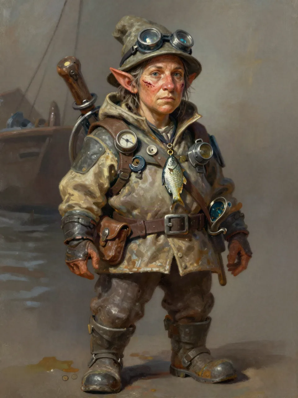 SPINDLEWHISTLE FISCHERIN Porträt