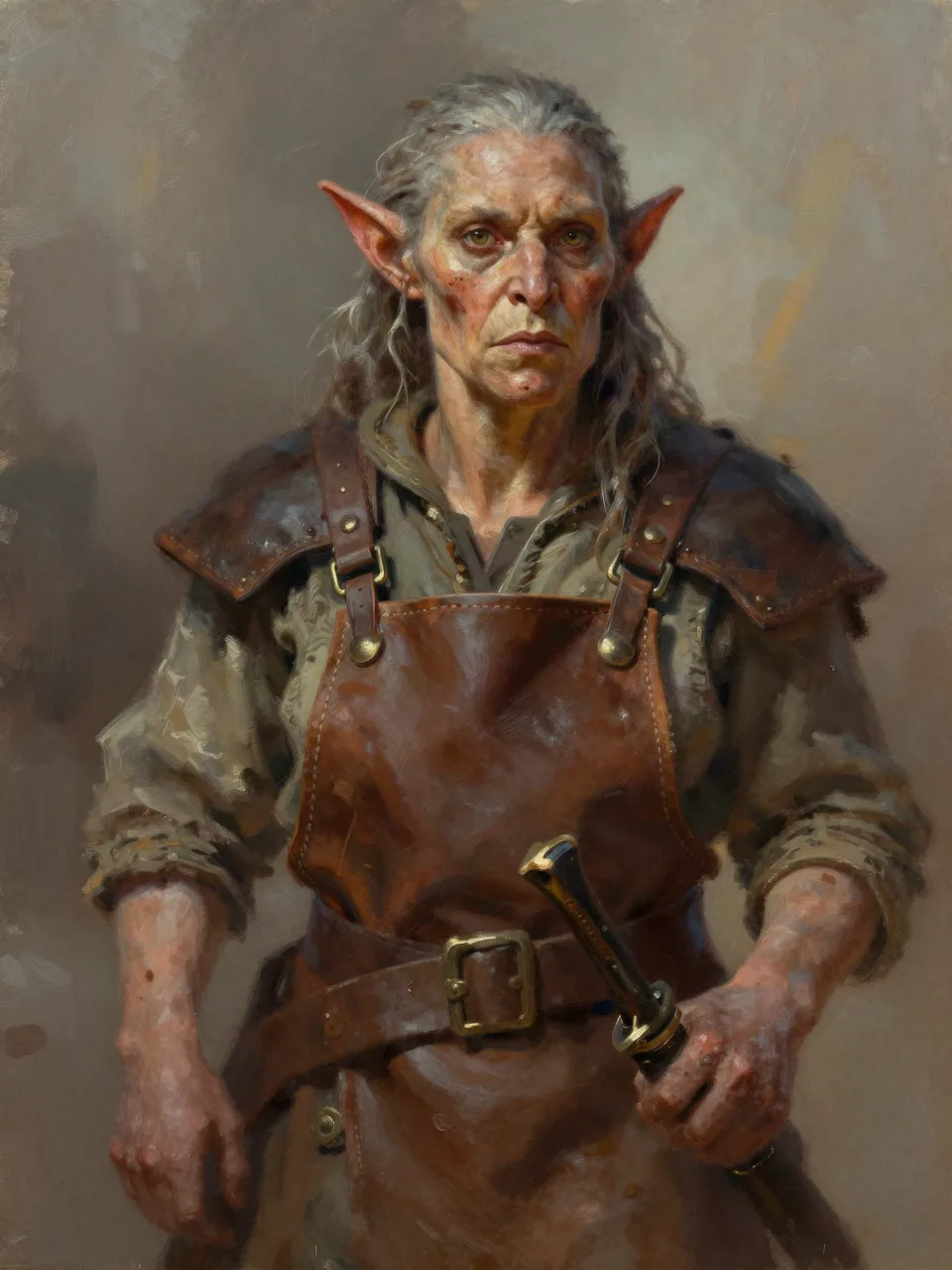 VARGA THE SADDLER Portrait