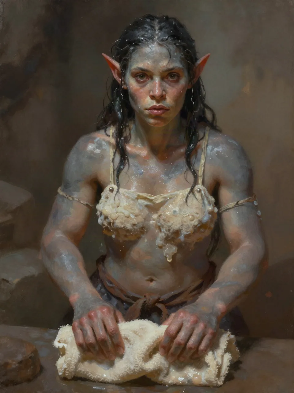 VOKKARA THE BATH ATTENDANT Portrait