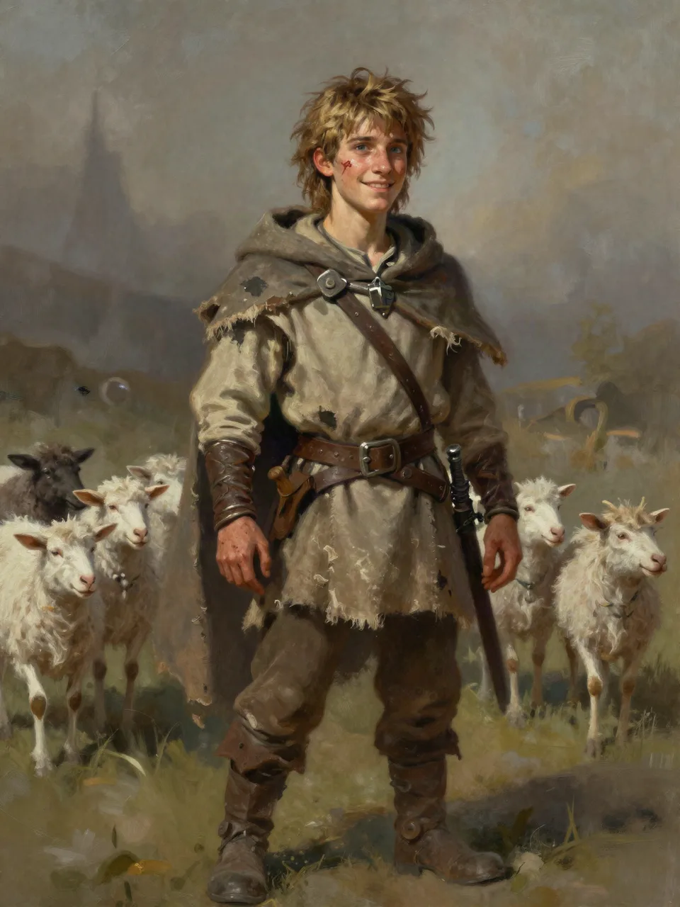 YOUNG BEN THISTLE Porträt