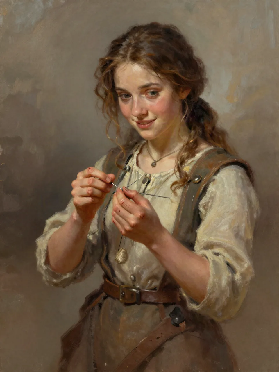 YOUNG EMMA THREADNEEDLE Portrait