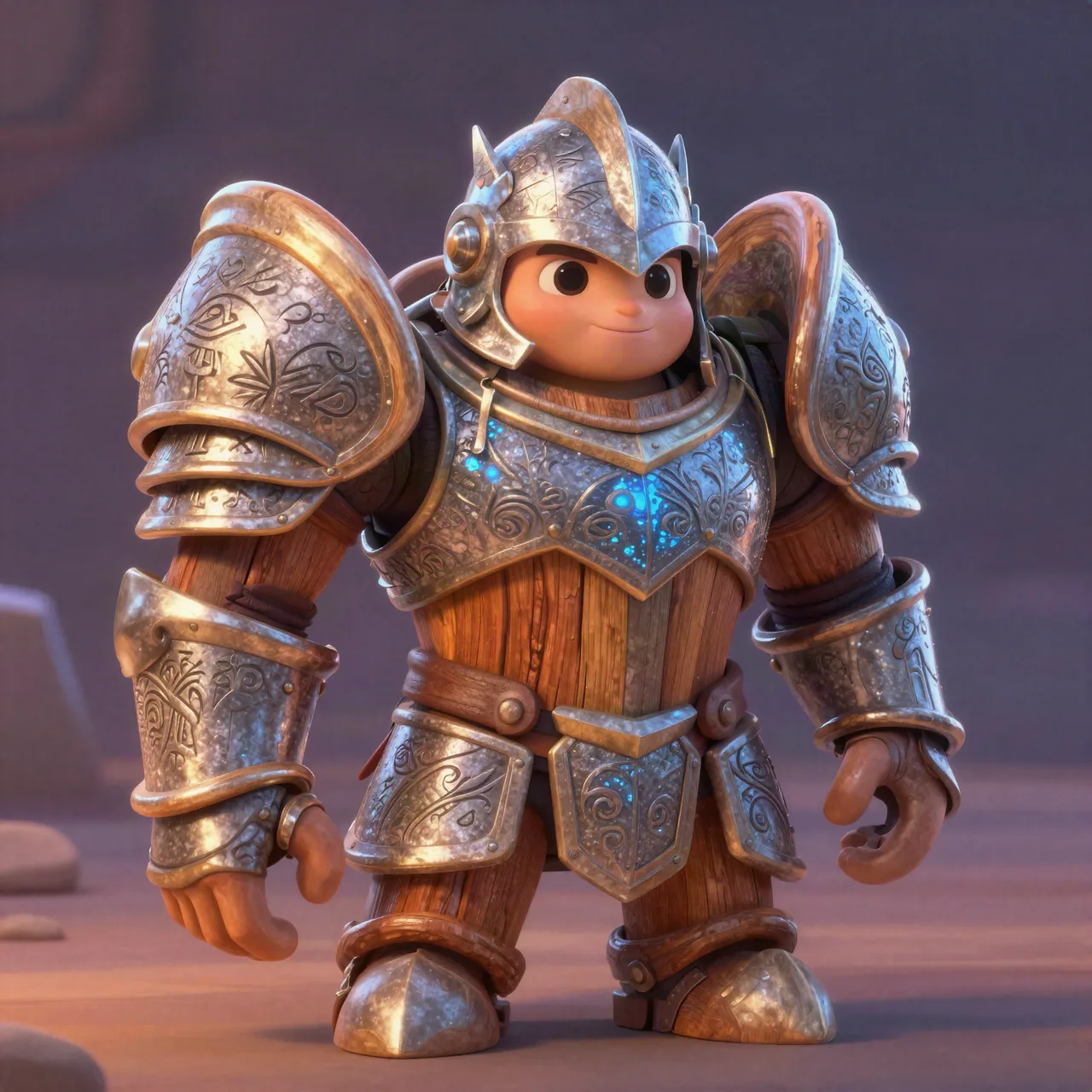 Aetherite Regalia of the Ironbark Sentinels